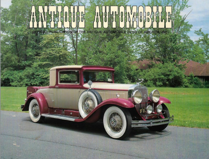 ANTIQUE AUTOMOBILE 2001 SEPT - '30 CADILLAC, '63 DIVCO MILK TRUCK, PEERLESS